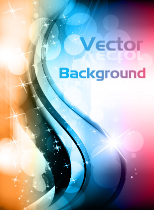 free vector Vector dynamic background 4 glare